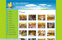Óvodai témájú weboldal